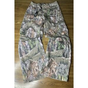 Fashion Nova Bree Camo Stretch Cargo Jean Olive Combo Size 15